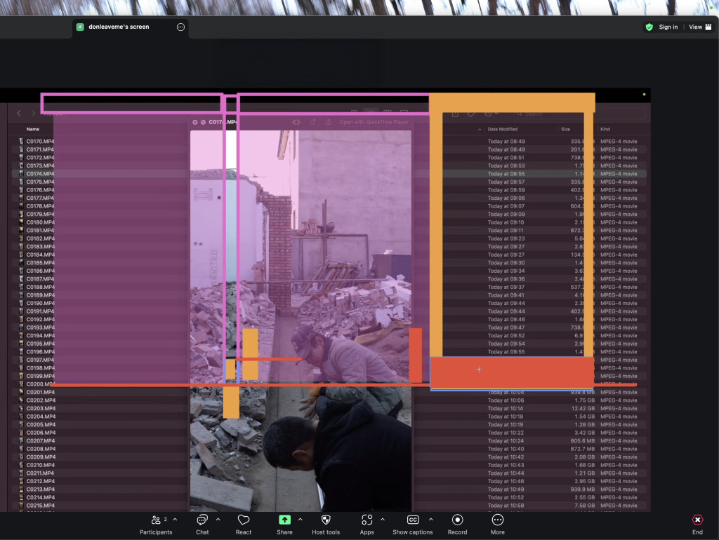 person (confidence: 60%) tv (confidence: 51%)